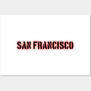 Cities- San francisco Posters and Art